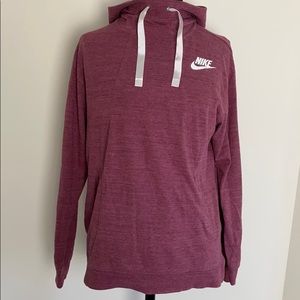 Nike maroon hoodie